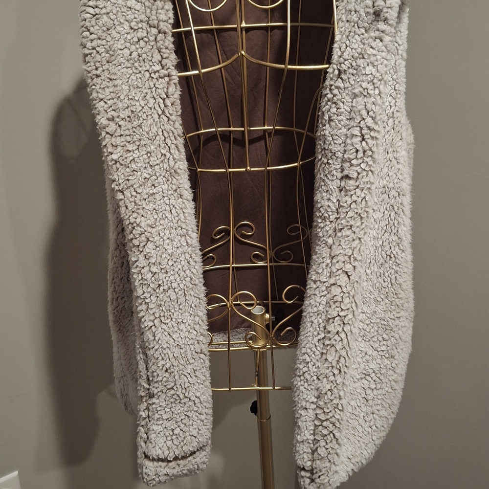 Altar'd State Soft Cream Teddy Jacket